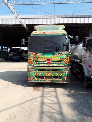 HINO s 500 FM2P 360 HP CNG แท้ห้าง ปี 55 รถเดิมๆเครื่องดี หัวบาง มีระบบปั้มทั้งชุดใช้ต่อกับหางดั้มเซมิได้เลย ยางด้อย ทะเบียนพร้อม