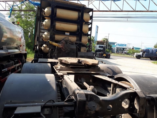 HINO s 500 FM2P 360 HP CNG แท้ห้าง ปี 55 รถเดิมๆเครื่องดี หัวบาง มีระบบปั้มทั้งชุดใช้ต่อกับหางดั้มเซมิได้เลย ยางด้อย ทะเบียนพร้อม