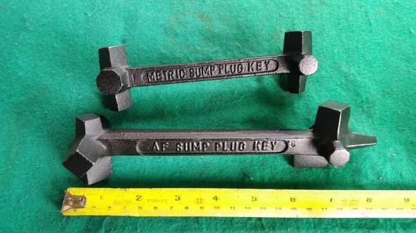 metric sump plug key