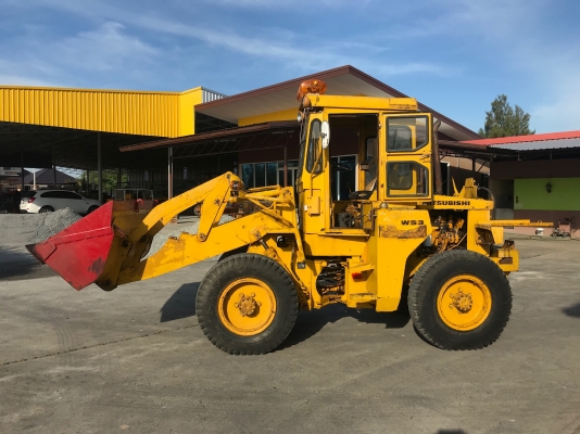 ขายรถตักMITSUBISHIรุ่นWS3 นำเข้าญี่ปุ่นไม่เคยใช้งานในไทยเอวอ่อนเครื่องมิตซูบิชิ4สูบ สภาพดีพร้อมใช้งาน 081-8302909 จิรโรจน์ Line ID : jiraroj2909