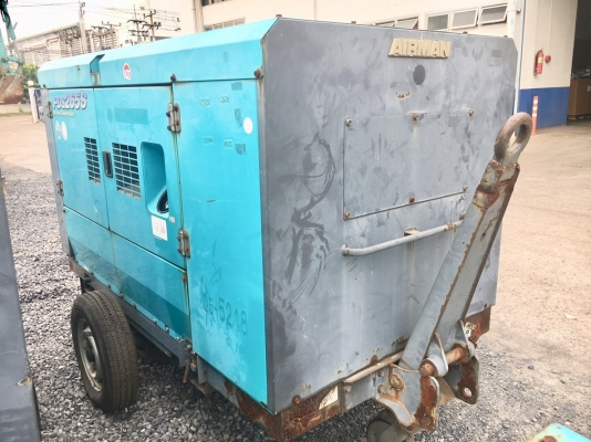 AIRMAN PDS265S-4B1 : 265CFM  7บาร์ เครื่องปั๊มลม นำเข้าจากญี่ปุ่น โทร. 080-6565422 (หนิง)