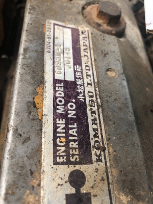 เครื่อง 6D95 พร้อมปั้ม ใช้งานปกติ