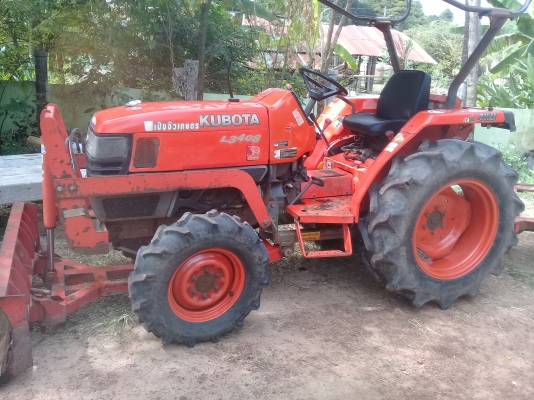 ขายรถไถ L3408  ปี 52  อุปกรณ์  3  ชิ้น เครื่องแน่นเกียร์ดี