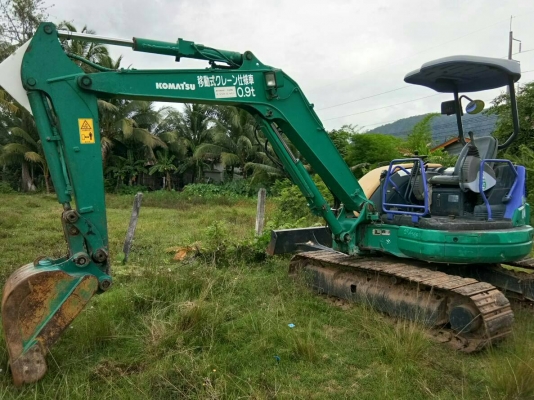 มี VDO ให้ชม.รถแบคโฮ KOMATSU PC40MR-1 ราคา 490000