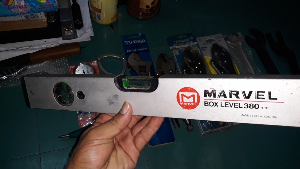 ขายระดับน้ำMARVEL BOX LEVEL 380MM. MADE IN AUSTRIA.มือสอง