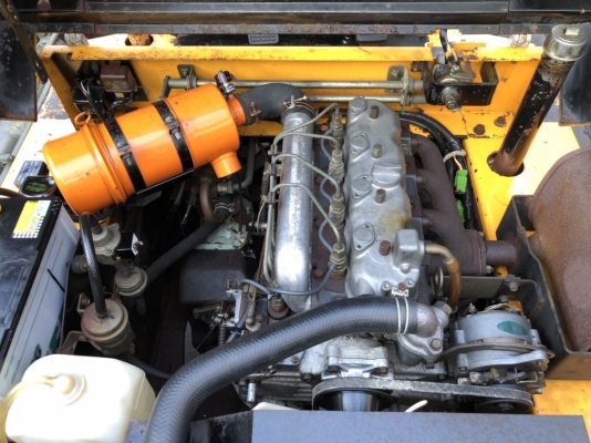 รถตักล้อยาง TOYOTA เอวอ่อน เก่าญี่ปุ่นแท้ ๆ สภาพดีมาก