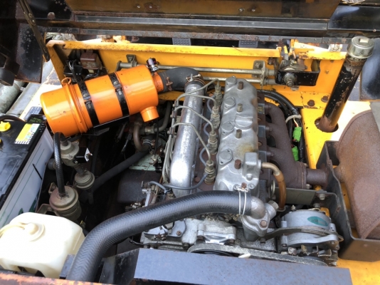 รถตักล้อยาง TOYOTA เอวอ่อน เก่าญี่ปุ่นแท้ ๆ สภาพดีมาก