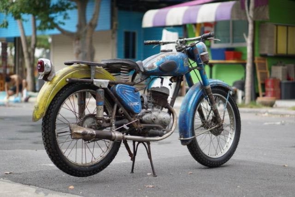 ร้าน วุฒิ นนบุรี ขาย Minsk K55 125cc. รถรัชเซีย