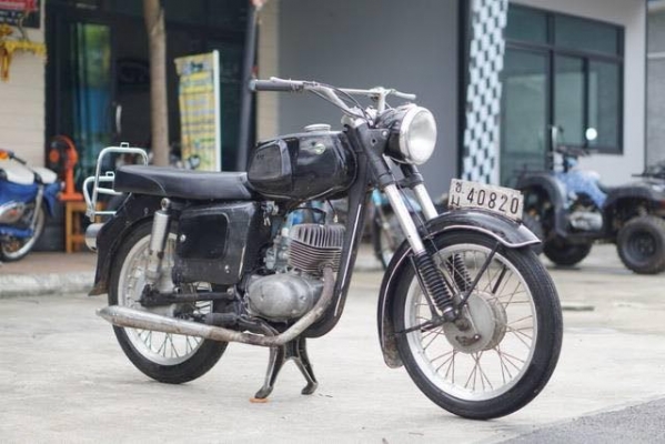 ร้าน วุฒิ นนบุรี ขาย MZ ES 125 1968 ถังเหลี่ยม