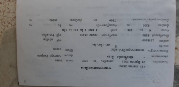 หน้ายาว สองเพลา เครื่องEH7OO สโลกลางอินเตอร์ ภาษีเต็ม เอกสารพร้อมโอน ราคา  250,000 บาท