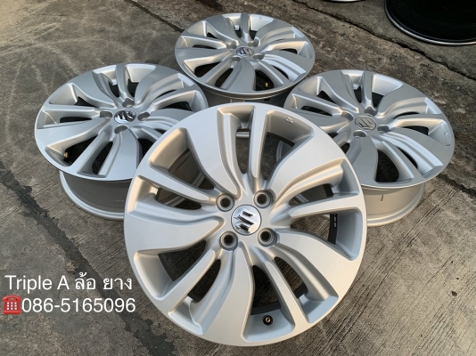 ล้อแม็กใหม่ป้ายแดง Suzuki Swift 2018 ขอบ16 รุ่นใหม่ล่าสุด สวยกริ๊บ