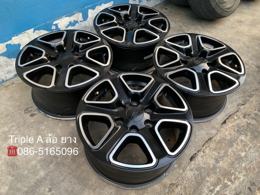 ล้อแม็ก Ford Ranger ขอบ 17 สีดำปัดเงา สภาพดี