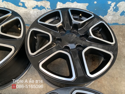 ล้อแม็ก Ford Ranger ขอบ 17 สีดำปัดเงา สภาพดี