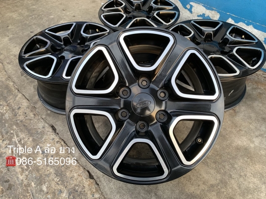 ล้อแม็ก Ford Ranger ขอบ 17 สีดำปัดเงา สภาพดี