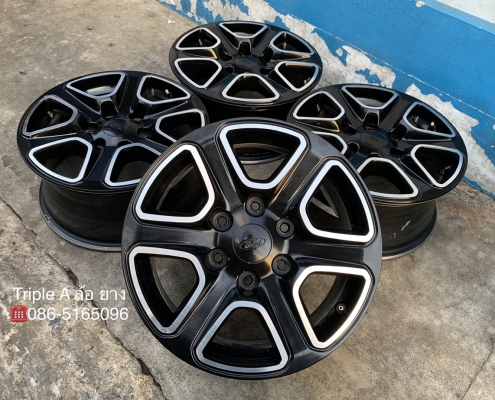 ล้อแม็ก Ford Ranger ขอบ 17 สีดำปัดเงา สภาพดี