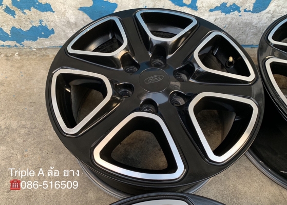 ล้อแม็ก Ford Ranger ขอบ 17 สีดำปัดเงา สภาพดี