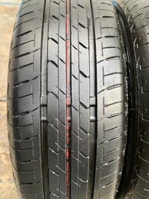 ล้อแม็ก Honda Brio Amaze ขอบ 14 พร้อมยาง 175-65-14 Bridgestone ปี 17 สภาพดี ดอกยางหนาปึก