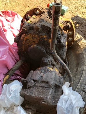 มอเตอร์สวิง  Komatsu พร้อมใช้งาน ถอดออกจาก 120รุ่น3