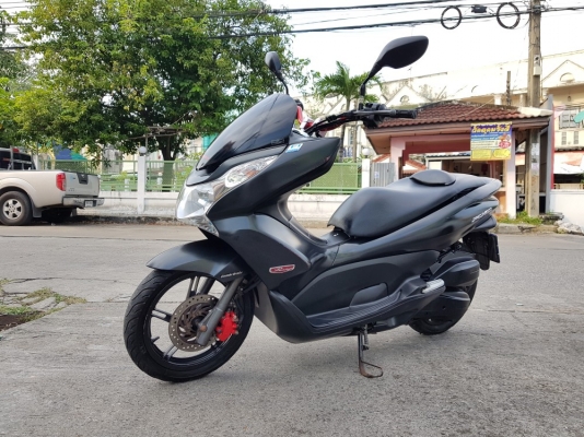 Pcx 150i 2013 สีดำด้าน เดิมๆ เล่มชุดโอนครบ