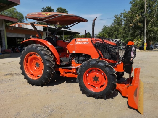 สินค้าเข้าใหม่ M6040su เช็คสภาพพร้อมใช้งาน. ราคา 450000 บาทไทย ใชงาน1700ช.ม. อุปกรณ์ ใบดันหน้า+โรตารี่ พร้อมบริการจัดส่งฟรี สนใจติดต่อที่0906910337 ต้า #ร้านส.เจริญแทรกเตอร์