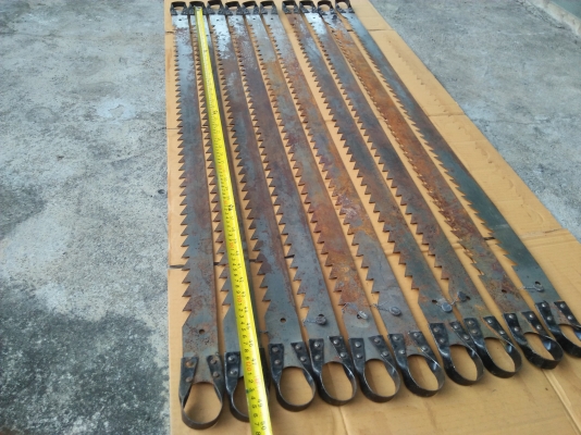 เลื่อยน้ำแข็งมือโบราณ เยอรมัน ตราตา เก่าค้างร้าน ไม่ผ่านการใช้งาน