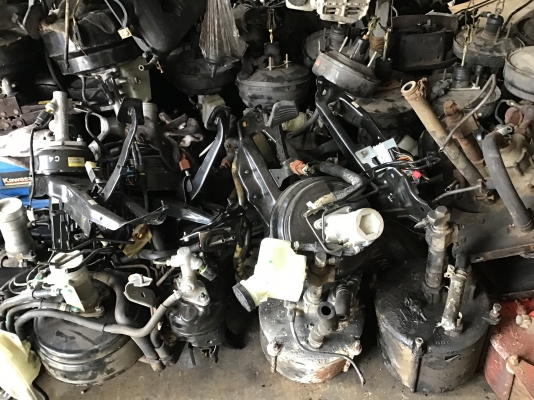 หม้อลมเบรครถบรรทุกเก่าเซียงกงญี่ปุ่น หม้อลมเบรคเปา หม้อลมครัช อีซูวูเอนเคอา เอนพีอา