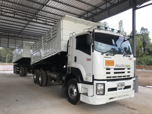 ขายรถพ่วงอีซุซุ 360ปี56 แม่-ลูก ดั้มสามมิตร ขายรถพ่วงอีซุซุ 360ปี56 แม่-ลูก ดั้มสามมิตร