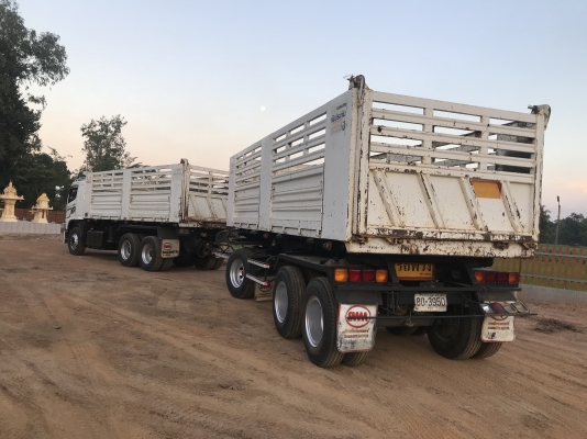 ขายรถพ่วงฮีโน่380ปี57 แม่-ลูก ดั้มสามมิตร ราคาไม่แพง ขายรถพ่วงฮีโน่380ปี57 แม่-ลูก ดั้มสามมิตร ราคาไม่แพง