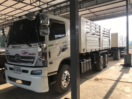 ขายรถพ่วงฮีโน่380ปี57 แม่-ลูก ดั้มสามมิตร ราคาไม่แพง