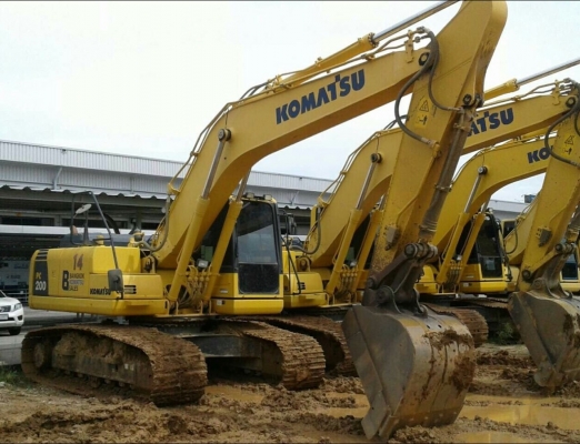 ขายค่ะ!! Komatsu PC200-8MO สภาพสวยมากค่ะ