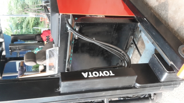 ขายรถไฟฟ้านั่งข้าง 2 ตันเสาสูง6.5 เมตร รุ่น6