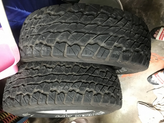 ขายยาง 30x10.50R15 DUNLOP ปี2017 1คู่
