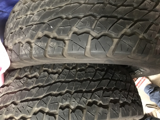 ขายยาง 30x10.50R15 DUNLOP ปี2017 1คู่