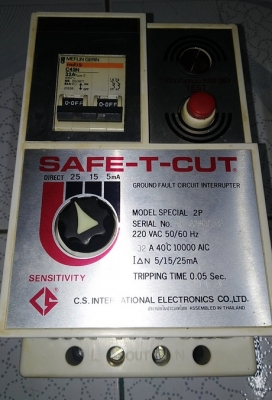 Main Breaker Mitsubishi , Saft T Cut