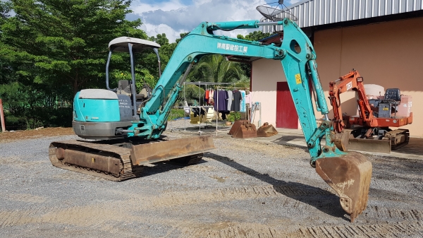 รถขุดโกเบลโก้ コベルコ Kobelco SK45SR-2 เก่าญี่ปุ่น