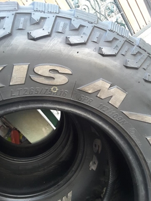 Maxxis MT 764 ขนาด 265-75-16 ปลายปี15 สวยๆ 1ชุด