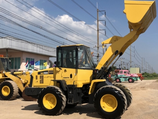ขายรถตักล้อยาง KOMATSU WA100-6 ปี 2013 รถนอกนำเข้าเองจากญี่ปุ่น สภาพสวยพร้อมใช้ มีVDOการทำงานครับ ขายรถตักล้อยาง KOMATSU WA100-6 ปี 2013 รถนอกนำเข้าเองจากญี่ปุ่น สภาพสวยพร้อมใช้ มีVDOการทำงานครับ