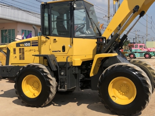 ขายรถตักล้อยาง KOMATSU WA100-6 ปี 2013 รถนอกนำเข้าเองจากญี่ปุ่น สภาพสวยพร้อมใช้ มีVDOการทำงานครับ ขายรถตักล้อยาง KOMATSU WA100-6 ปี 2013 รถนอกนำเข้าเองจากญี่ปุ่น สภาพสวยพร้อมใช้ มีVDOการทำงานครับ