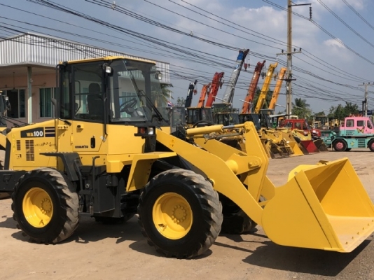 ขายรถตักล้อยาง KOMATSU WA100-6 ปี 2013 รถนอกนำเข้าเองจากญี่ปุ่น สภาพสวยพร้อมใช้ มีVDOการทำงานครับ ขายรถตักล้อยาง KOMATSU WA100-6 ปี 2013 รถนอกนำเข้าเองจากญี่ปุ่น สภาพสวยพร้อมใช้ มีVDOการทำงานครับ