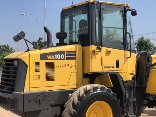 ขายรถตักล้อยาง KOMATSU WA100-6 ปี 2013 รถนอกนำเข้าเองจากญี่ปุ่น สภาพสวยพร้อมใช้ มีVDOการทำงานครับ ขายรถตักล้อยาง KOMATSU WA100-6 ปี 2013 รถนอกนำเข้าเองจากญี่ปุ่น สภาพสวยพร้อมใช้ มีVDOการทำงานครับ