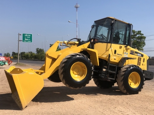 ขายรถตักล้อยาง KOMATSU WA100-6 ปี 2013 รถนอกนำเข้าเองจากญี่ปุ่น สภาพสวยพร้อมใช้ มีVDOการทำงานครับ ขายรถตักล้อยาง KOMATSU WA100-6 ปี 2013 รถนอกนำเข้าเองจากญี่ปุ่น สภาพสวยพร้อมใช้ มีVDOการทำงานครับ