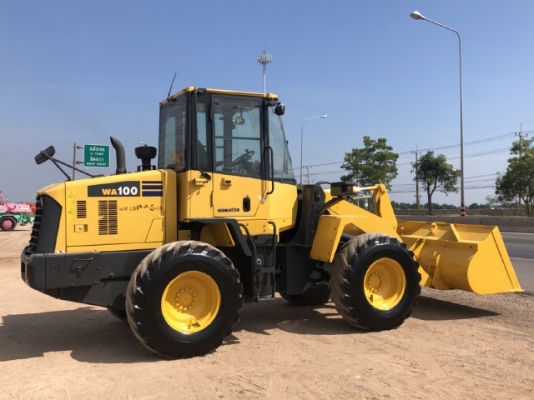 ขายรถตักล้อยาง KOMATSU WA100-6 ปี 2013 รถนอกนำเข้าเองจากญี่ปุ่น สภาพสวยพร้อมใช้ มีVDOการทำงานครับ ขายรถตักล้อยาง KOMATSU WA100-6 ปี 2013 รถนอกนำเข้าเองจากญี่ปุ่น สภาพสวยพร้อมใช้ มีVDOการทำงานครับ