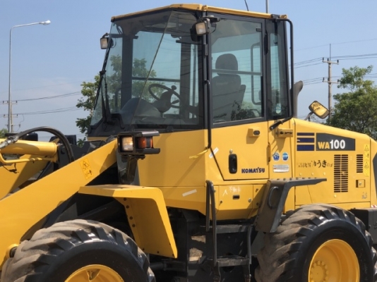 ขายรถตักล้อยาง KOMATSU WA100-6 ปี 2013 รถนอกนำเข้าเองจากญี่ปุ่น สภาพสวยพร้อมใช้ มีVDOการทำงานครับ ขายรถตักล้อยาง KOMATSU WA100-6 ปี 2013 รถนอกนำเข้าเองจากญี่ปุ่น สภาพสวยพร้อมใช้ มีVDOการทำงานครับ