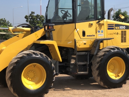 ขายรถตักล้อยาง KOMATSU WA100-6 ปี 2013 รถนอกนำเข้าเองจากญี่ปุ่น สภาพสวยพร้อมใช้ มีVDOการทำงานครับ ขายรถตักล้อยาง KOMATSU WA100-6 ปี 2013 รถนอกนำเข้าเองจากญี่ปุ่น สภาพสวยพร้อมใช้ มีVDOการทำงานครับ