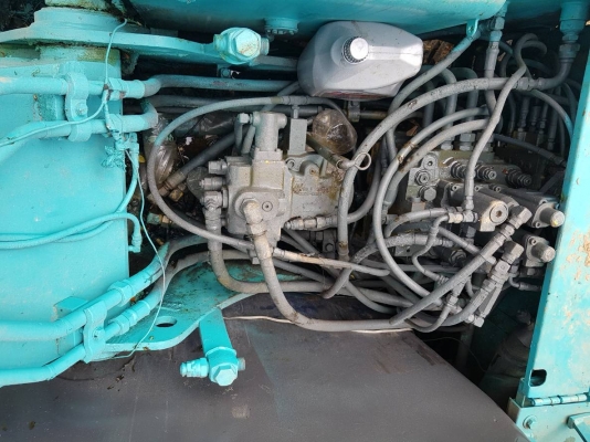 ขายแบคโฮ KOBELCO.SK120-// ไฟฟ้าครบเอกสารอินวอยราคา 650,000
