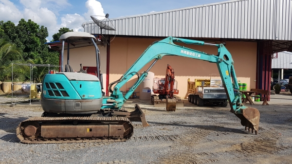 รถขุดโกเบลโก้ コベルコ Kobelco SK45SR-2 เก่าญี่ปุ่น