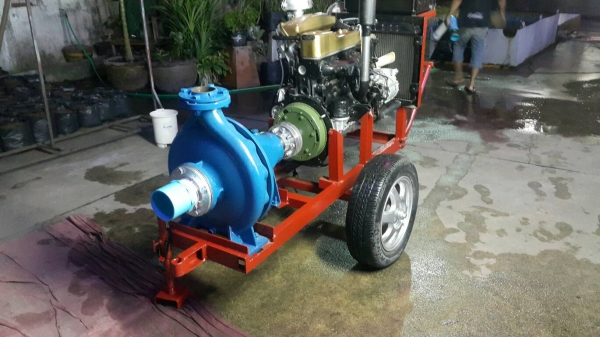 เครื่องสูบนํ้าประกอบใหม่พร้อมใช้งาน ครื่องยนต์ ISUZU 4 JB 2800 CC 100