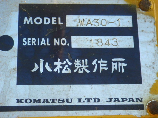 ขายรถตัก ยี่ห้อ TCM รุ่น WA30-1 ขายรถตัก ยี่ห้อ TCM รุ่น WA30-1