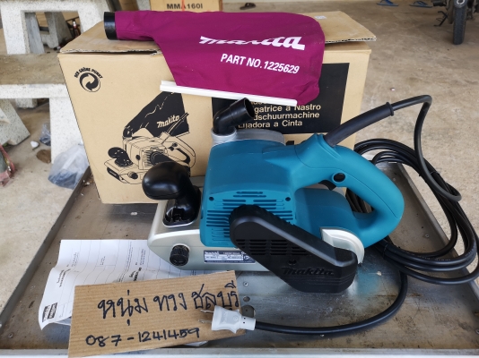 ขายรถถังขัดกระดาษทราย หน้า​ 4 นิ้ว​ ยี่ห้อ​ MAKITA.รุ่น​ 9403​ รุ่นนี้ผลิตญี่ปุ่น​(made in Japan) สภ