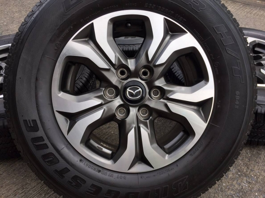 ขายล้อ MAZDA BT50Pro ขอบ17 พร้อมยาง BRIDGESTONE 265-65-17 ปี13 ชุดละ 8,500 บาท